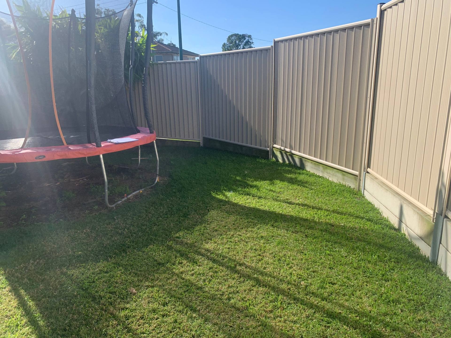 Infinity Round 4m site before installation