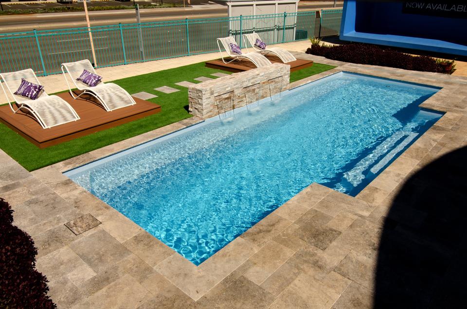 Amalfi fibreglass pool