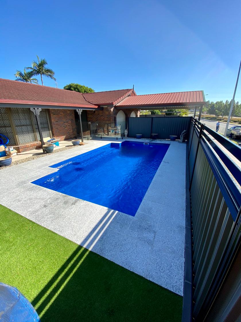 Castello fibreglass pool