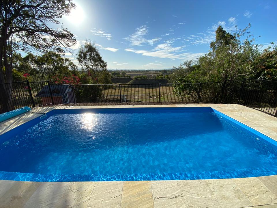 Avellino fibreglass pool