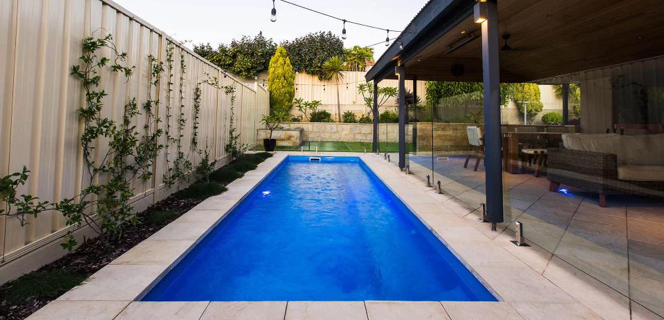 Messina fibreglass pool